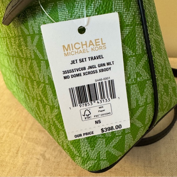 NWT Michael Kors Jet Set Crossbody Bag - Picture 8 of 9